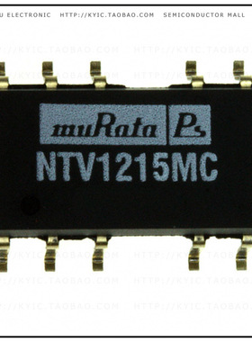 NTV1215MC【DC DC CONVERTER +/-15V 1W】
