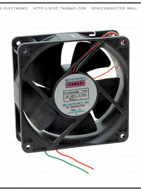 F1238M48B-FHR【FAN AXIAL 119X38MM 48VDC WIRE】