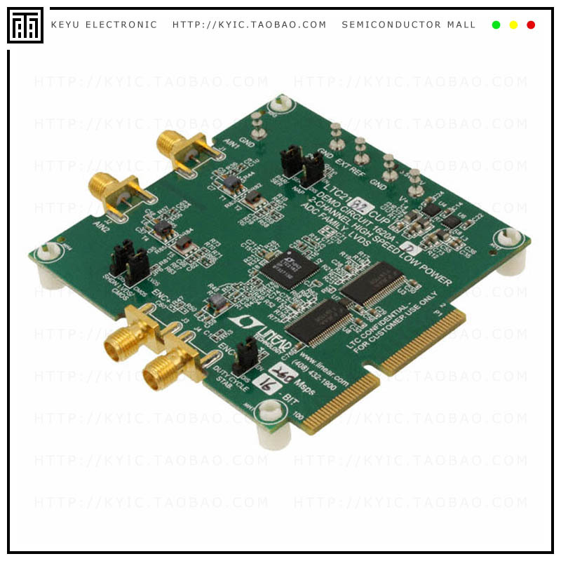 DC1620A-D【BOARD DEMO 16BIT 65MSPS LTC2182】