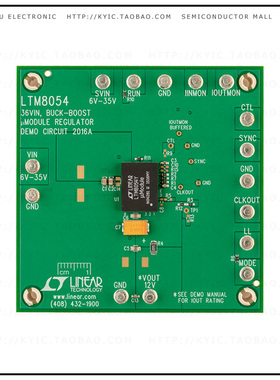 DC2016A【BOARD EVAL FOR LTM8054】