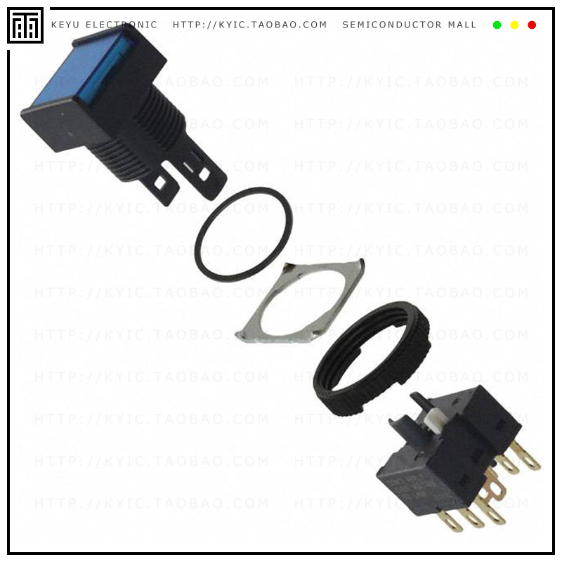 A165L-AAM-12-1【SWITCH PUSHBUTTON SPDT 5A 125V】