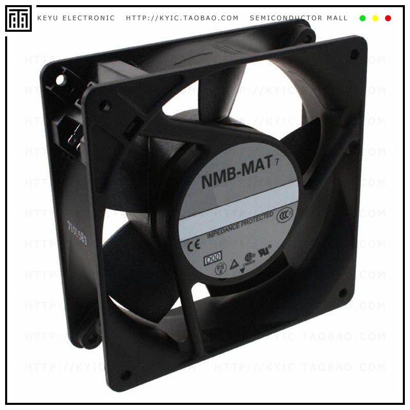 4715FS-12T-B10-D00【FAN AXIAL 119X38MM 115VAC TERM】