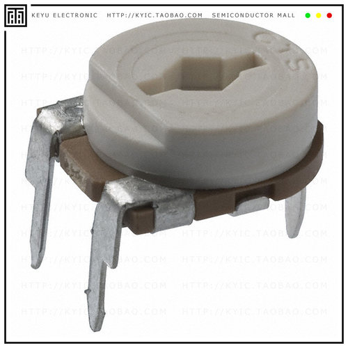 262UR103B【TRIMMER 10K OHM 0.15W PC PIN TOP】