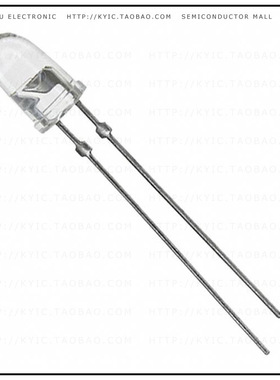 TLCR5800【LED RED CLEAR 5MM T/H】