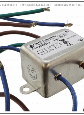 F1199BB10【LINE FILTER 250VAC 10A CHASS MNT】