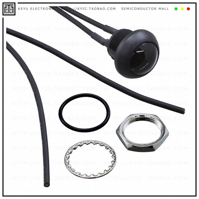 PB6B2RS2M1CAL00Y500【PB OFF/ON RC BLK M1 TERM IP68 50】