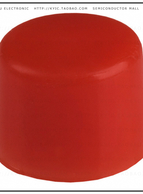 800C1RED【CAP PUSHBUTTON ROUND RED】