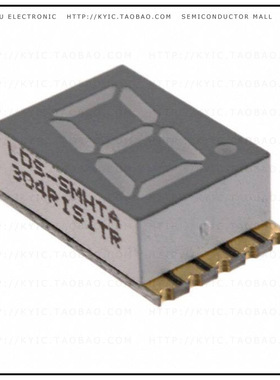LDS-SMHTA304RISITR【7SEG DISPLAY 1DIGIT RED 0.3' CA】
