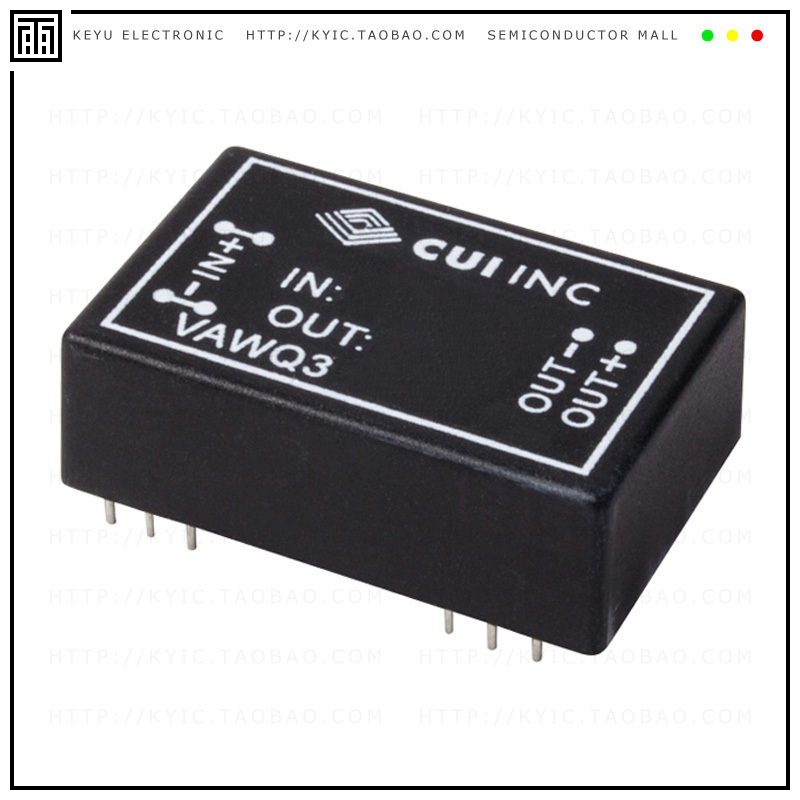 VAWQ3-Q24-D5H【DC DC CONVERTER +/-5V 3W】