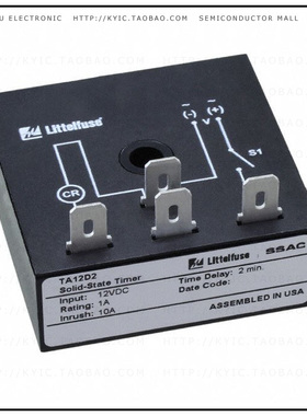 TA12D2【RELAY TIME DELAY 2MIN CHASSIS】