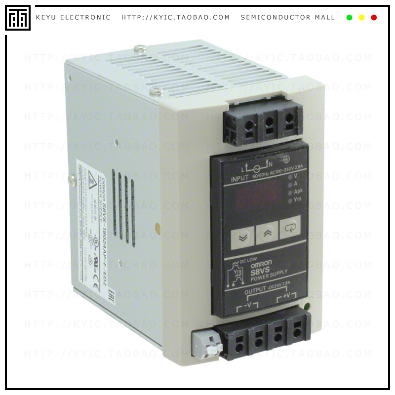 S8VS-18024AP-F【AC/DC CONVERTER 24V 180W】