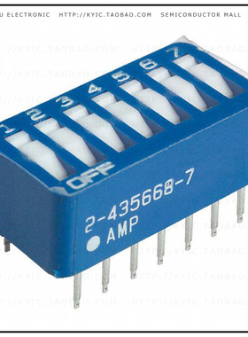 2-5435668-7【SWITCH ROCKER DIP SPST 60MA 5V】