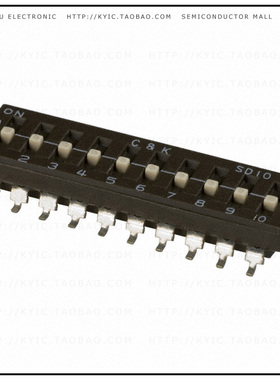 SD10H1SB【SWITCH SLIDE DIP SPST 100MA 25V】