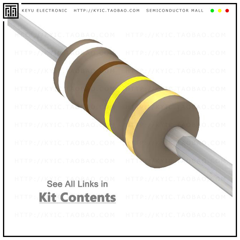 RS250【RESISTR KIT 1.1-910K 1/2W 360PCS】