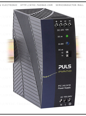 PIC240.241D【DIN RAIL PWR SUPPLY 240W 24V 10A】