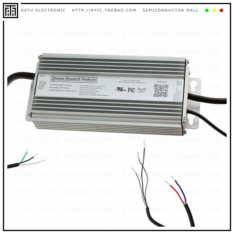 VLED150W-214-C0700-D-HV【LED DRVR CC AC/DC 107-214V 700MA】