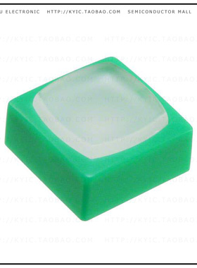 AT4076BF【CAP TACTILE SQUARE WHITE/GREEN】