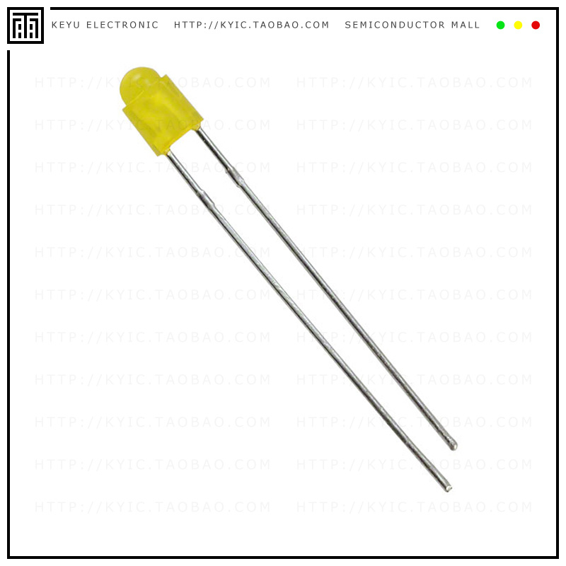 WP908A8YD【LED YELLOW DIFFUSED T-1 T/H】