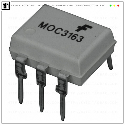MOC3163M【OPTOISOLATOR 4.17KV TRIAC 6DIP】