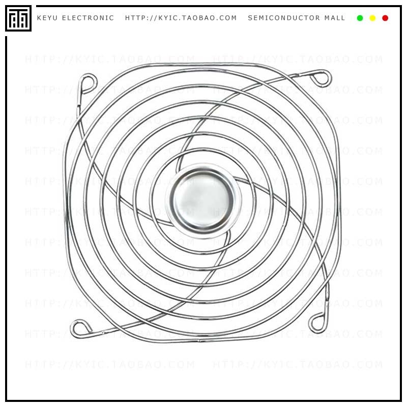 SC120-W6【120MM FAN GUARD NICKEL CHROME】