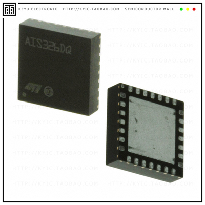 AIS326DQTR【ACCEL 2-6G I2C/SPI 28QFPN】