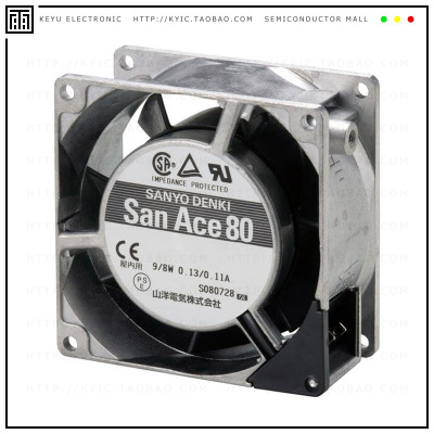 109-153【FAN 80X38MM 115VAC】