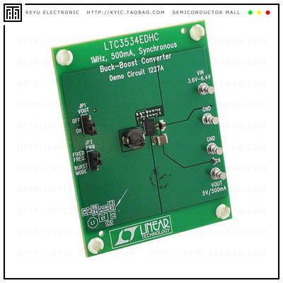 DC1227A【BOARD EVALUATION FOR LTC3534】