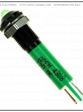 Q6P1BXXG12E【INDICATOR 12V 6MM PROMINENT GRN】