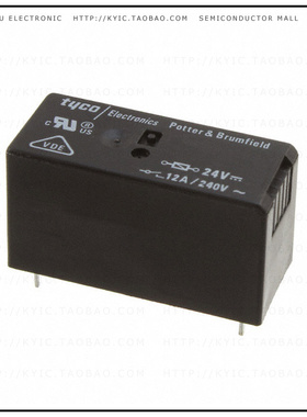 RT134024F【RELAY GEN PURPOSE SPST 12A 24V】