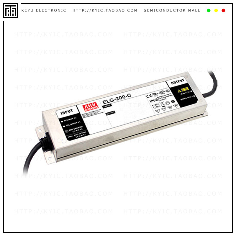 ELG-200-C700A【LED DRVR CC AC/DC 142-286V 700MA】