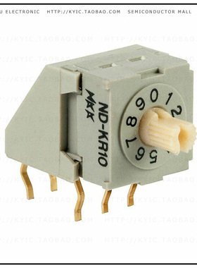 NDKR10H【SWITCH ROTARY DIP BCD 100MA 5V】