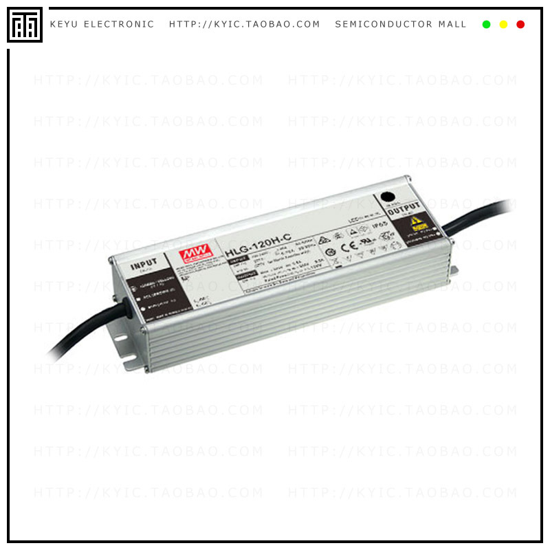 HLG-120H-C1050A【LED DRVR CC AC/DC 74-148V 1.05A】