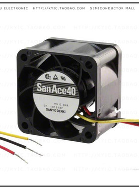 9GV0412J3011【FAN 40X28MM 12VDC VANE RBLS TACH】