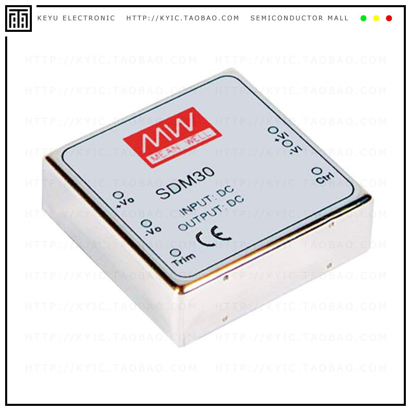SDM30-12S15【DC DC CONVERTER 15V 26W】