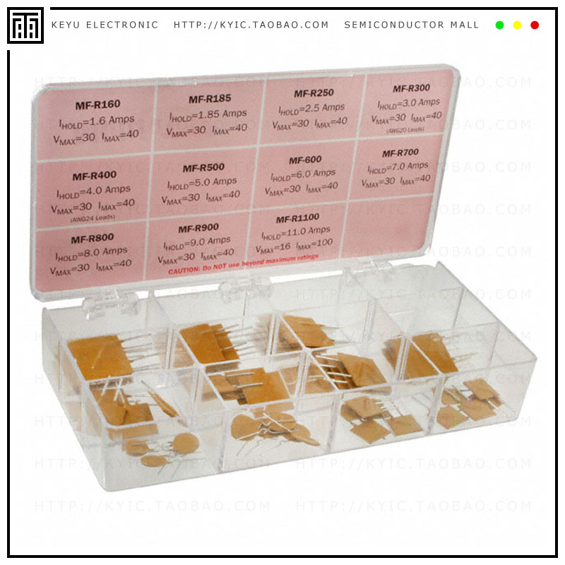 MF-RLAB-H【FUSE KIT PTC RST 1.35-9A 55PC】