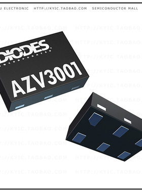 AZV3001FZ4-7【IC COMPARATOR X2-DFN1410-6】