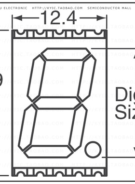ACSC56-41QWA/D-F01【DISPLAY 468NM WHT 1DIG 0.56' SMD】