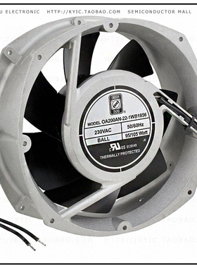 OA200AN-22-1WB1856【FAN AXIAL 200X70MM 230VAC WIRE】
