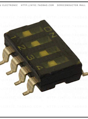 A6S-4102-H【SWITCH SLIDE DIP SPST 25MA 24V】