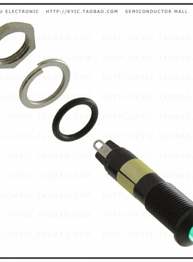 6091222330F【LED 9MM PMI G 12V BLK HS W GASKT】