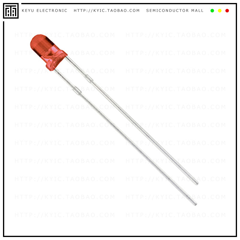 LTH3MM12VFR4100【LED RED CLEAR T-1 T/H】