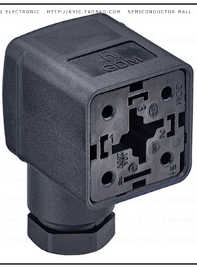 GDM31AN-A0U-1KK【DIN VALVE CONNECTOR 4POS】