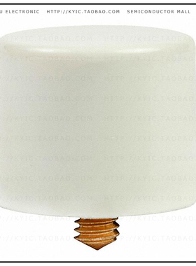 AT407B【CAP PUSHBUTTON ROUND WHITE】