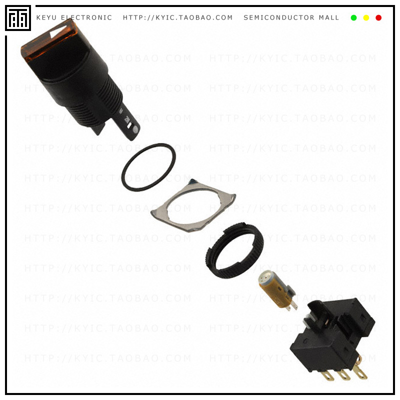 A165W-T2MY-24D-1【SWITCH SELECT 2POS SPDT 5A 125V】