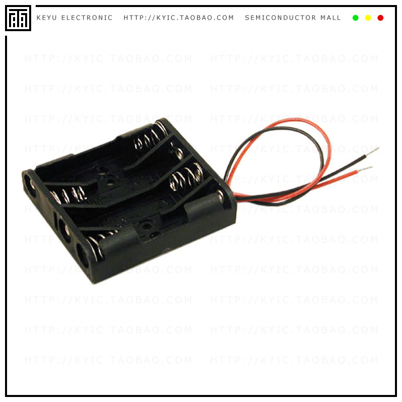 BH4AAAW【BATTERY HOLDER AAA 4 CELL WIRE】