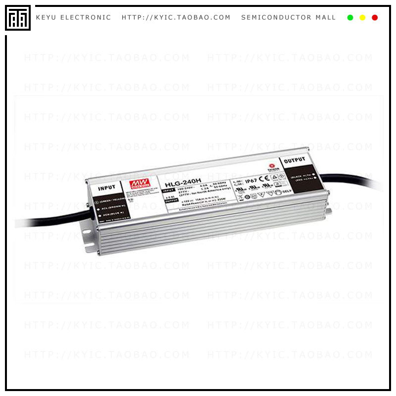HLG-240H-42【LED DVR CC/CV AC/DC 21-42V 5.72A】