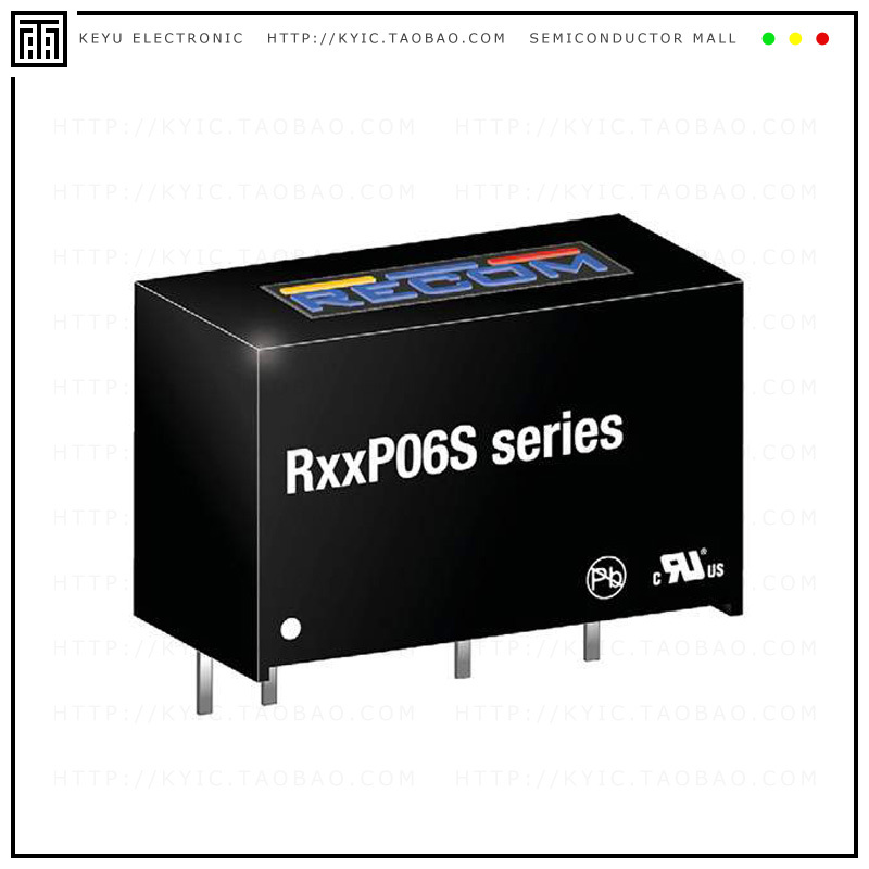 R24P06S【DC DC CONVERTER 6V 1W】