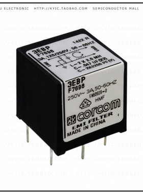 6609063-2【LINE FILTER 250VAC 3A TH】