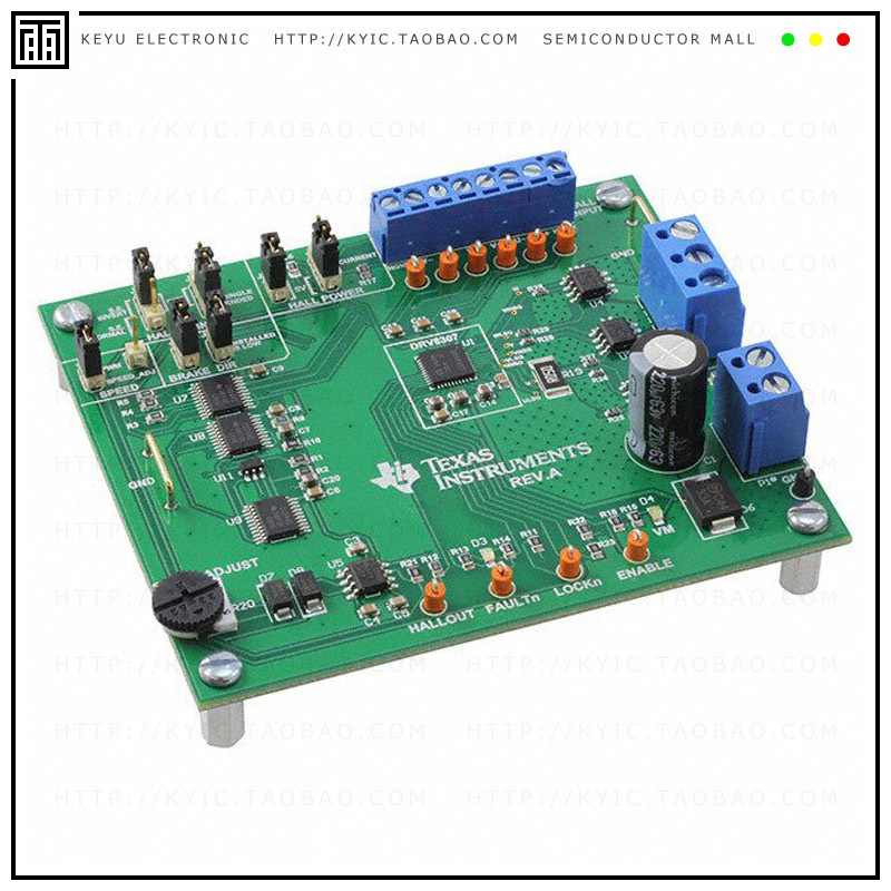 DRV8307EVM【EVAL BOARD MOTOR DRIVER DRV8307】