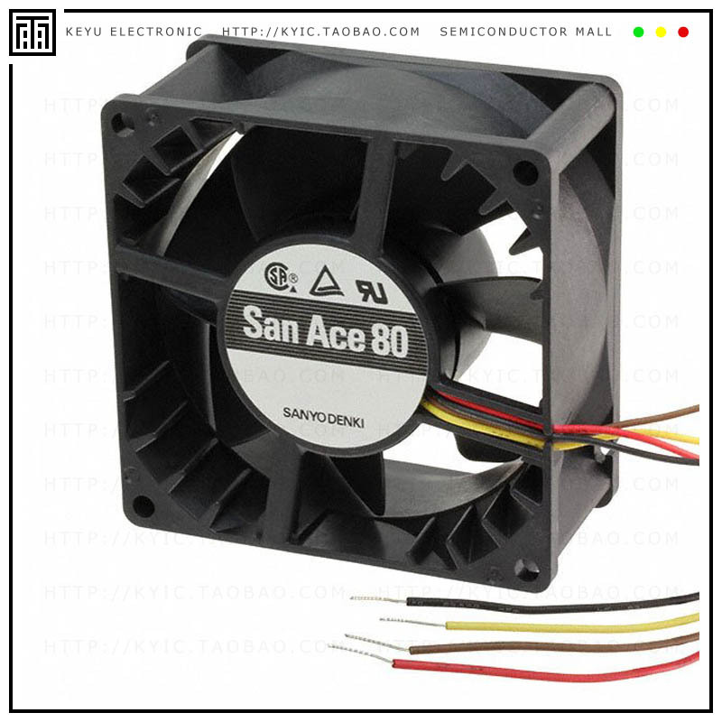9AH0812P4H04【FAN 80X25MM 12VDC TACH PWM】